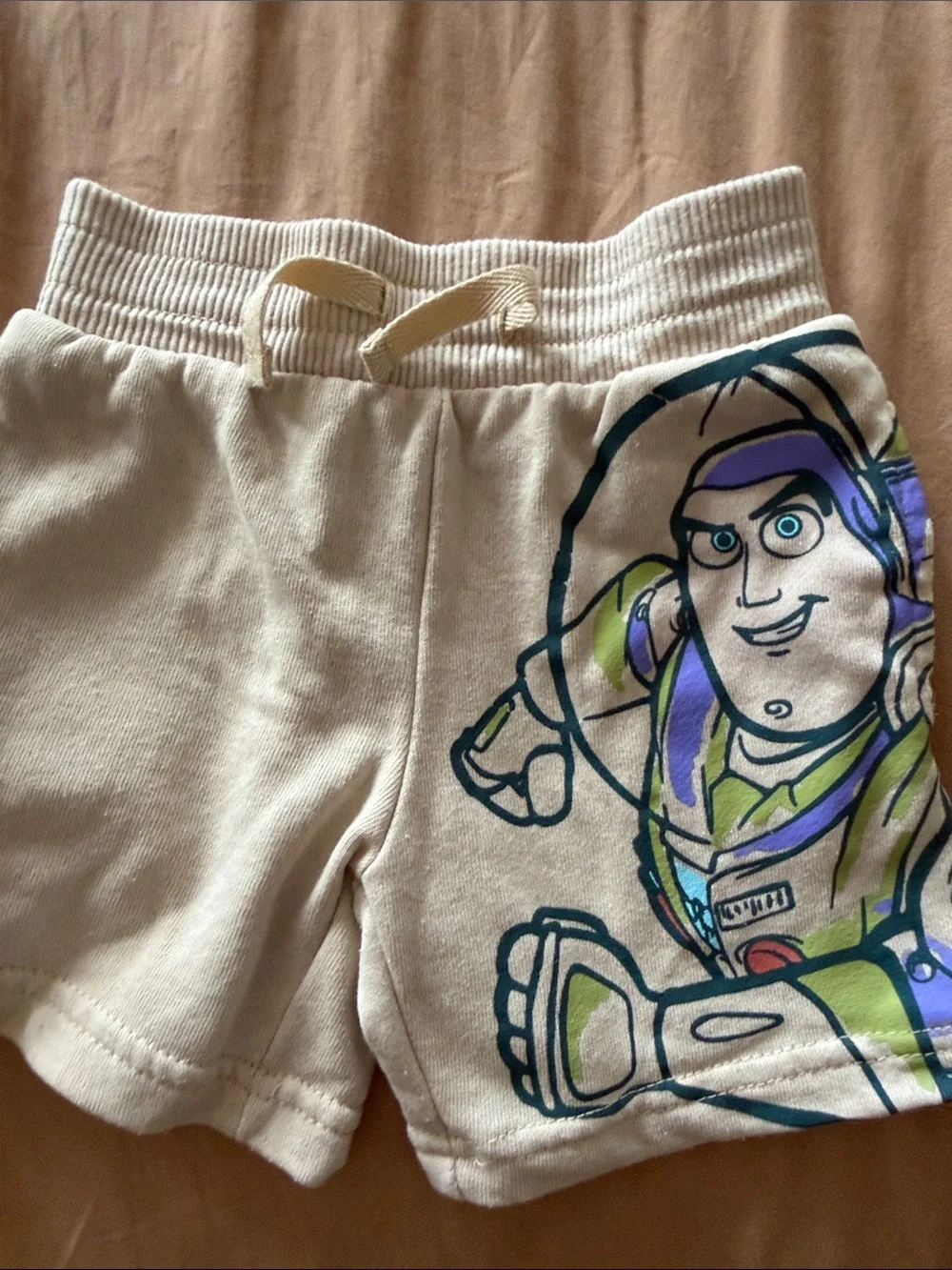 Target Kids Matching Set Toy Story Characters Cream with Green and Blue Accents
